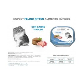 HUMEDO FELINO KITTEN C/4 PZAS 100 GR