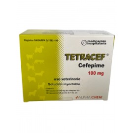 TETRACEF 100 MG 10 Fcos.  RS