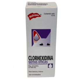 CLORHEXIDINA GOTAS OTICAS 15 ML.