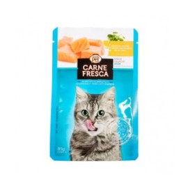 POUCH GATO SALMON-ATUN C/10 PZAS. 85 GR.