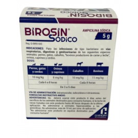 BIROSIN SODICO 5 GR. C/FCO DIL. 40 ML. RS
